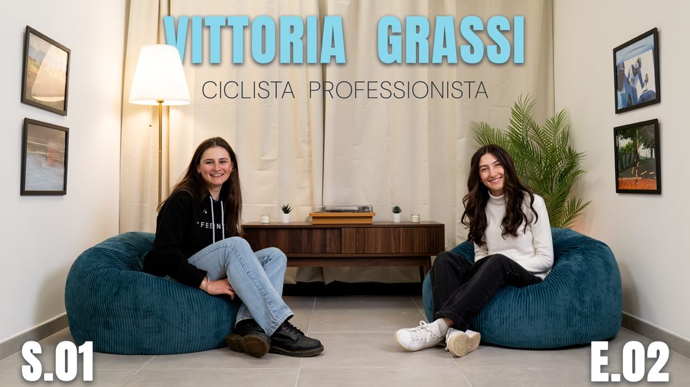 Copertina puntata Vittoria Grassi - Il funambolo sul filo - E-motion Stories